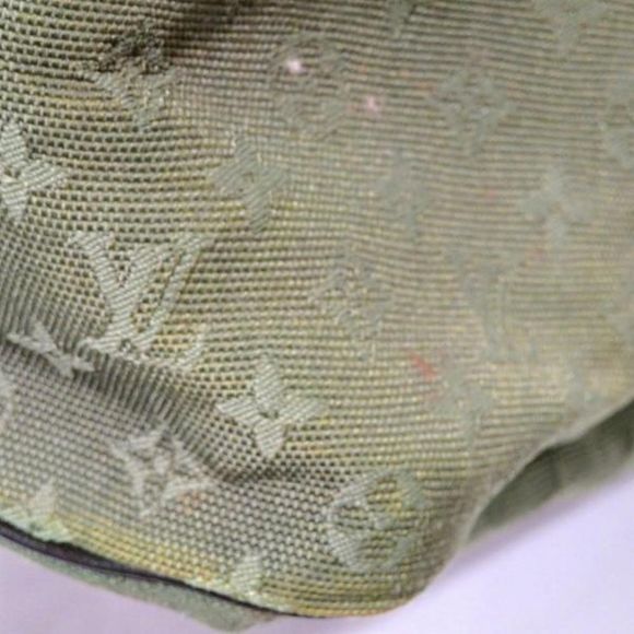 Lucile GM Mini Bag Tote Bag Monogram Canvas x Leather Khaki x Brown - Picture 7 of 7